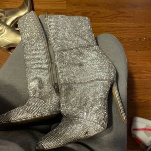 Steve Madden Rhinestone booties